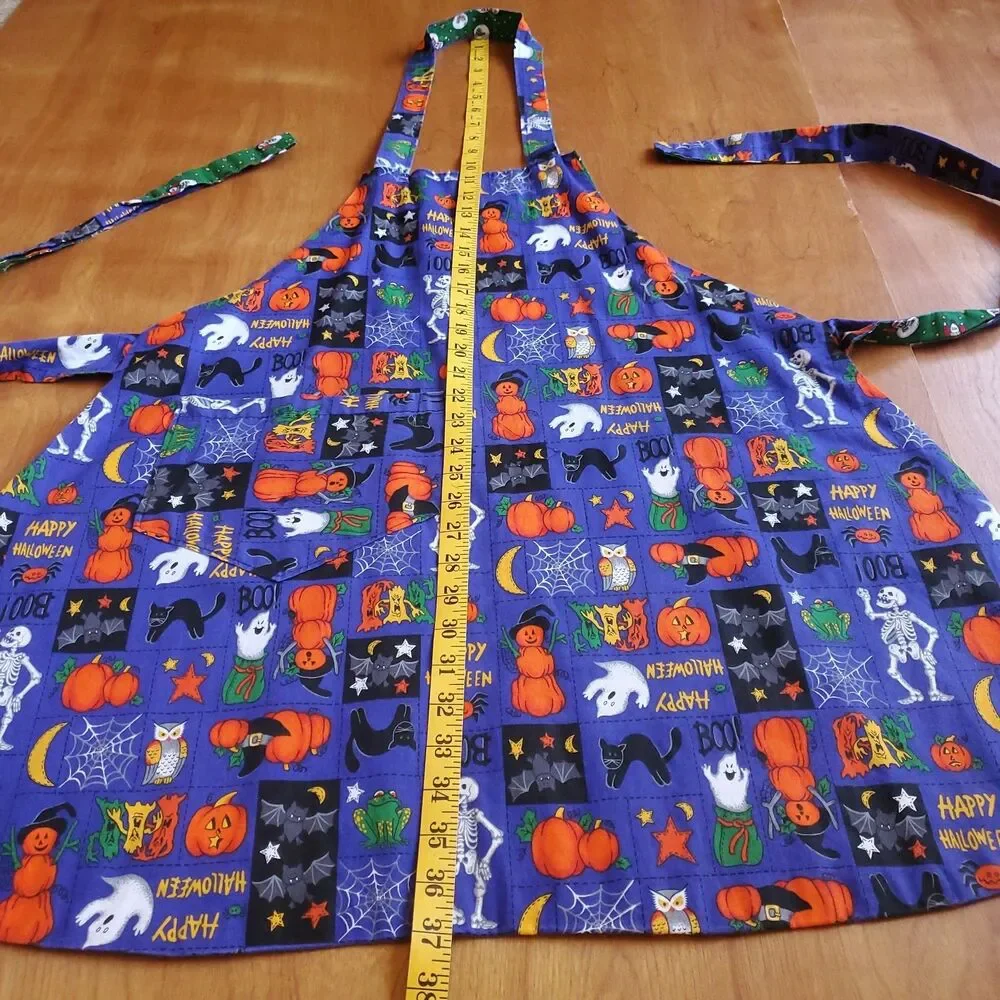 Handmade holiday apron